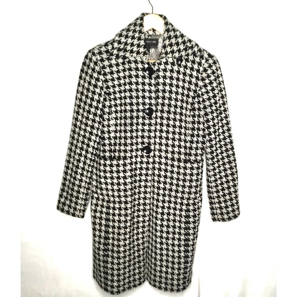 Focus 2000 Hound’s Tooth Lined Coat - Picture 1 of 10